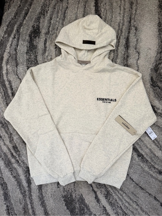 Fear of God Other - Fear of God Essentials Hooded Pullover in Heather Gray